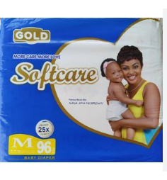 Softcare Classic Gold (Jumbo Medium M96 Pcs) x 3